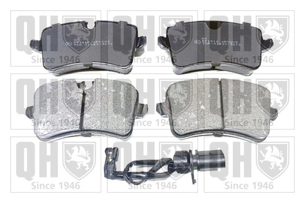 QUINTON HAZELL fékbetétkészlet, tárcsafék - BP1816 - TothCarparts