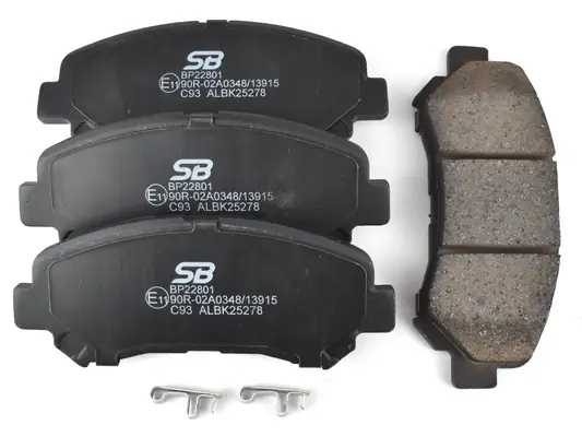SB fékbetétkészlet, tárcsafék - BP22801 - TothCarparts