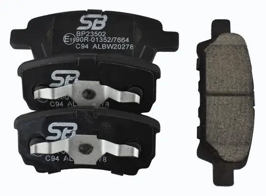 SB fékbetétkészlet, tárcsafék - BP23502 - TothCarparts