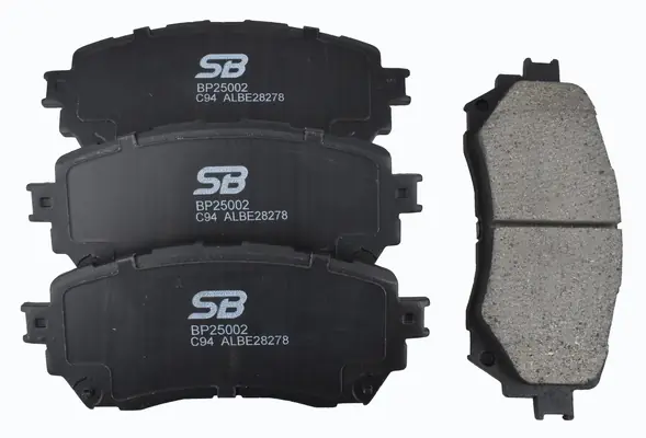 SB fékbetétkészlet, tárcsafék - BP25002 - TothCarparts