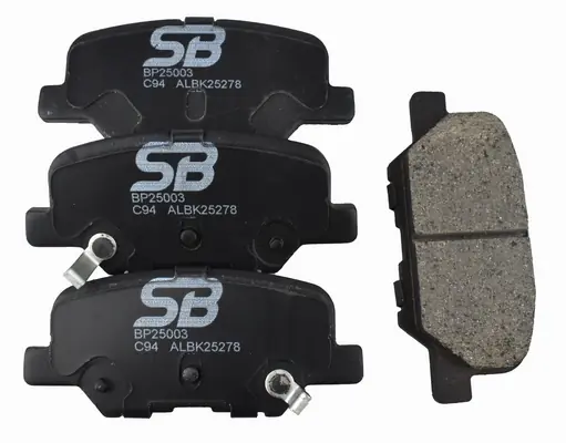 SB fékbetétkészlet, tárcsafék - BP25003 - TothCarparts