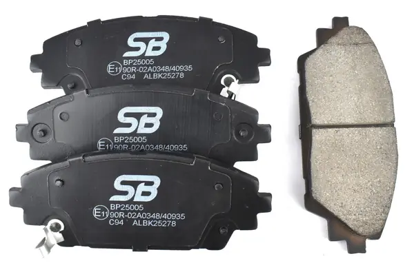 SB fékbetétkészlet, tárcsafék - BP25005 - TothCarparts