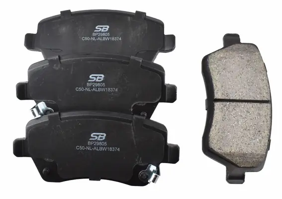 SB fékbetétkészlet, tárcsafék - BP29805 - TothCarparts