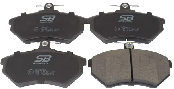 SB fékbetétkészlet, tárcsafék - BP33018 - TothCarparts