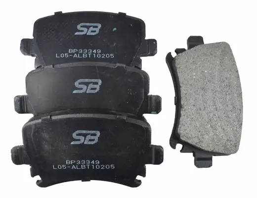 SB fékbetétkészlet, tárcsafék - BP33349 - TothCarparts