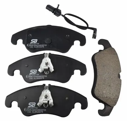 SB fékbetétkészlet, tárcsafék - BP33477W - TothCarparts