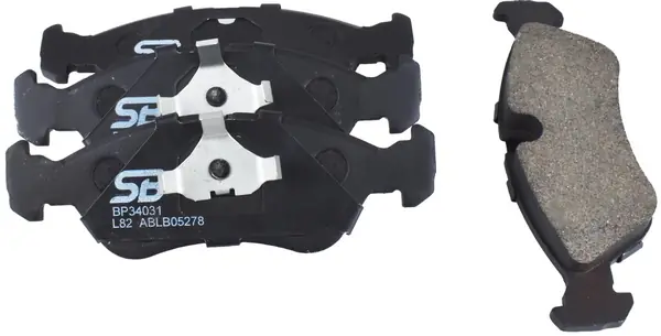 SB fékbetétkészlet, tárcsafék - BP34031 - TothCarparts