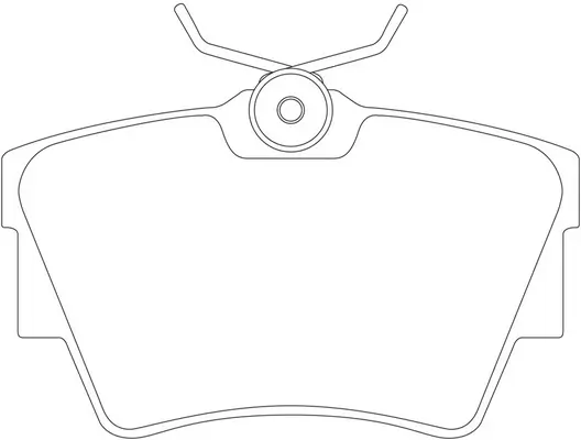 SB fékbetétkészlet, tárcsafék - BP34147 - TothCarparts