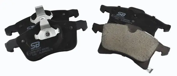 SB fékbetétkészlet, tárcsafék - BP34355 - TothCarparts