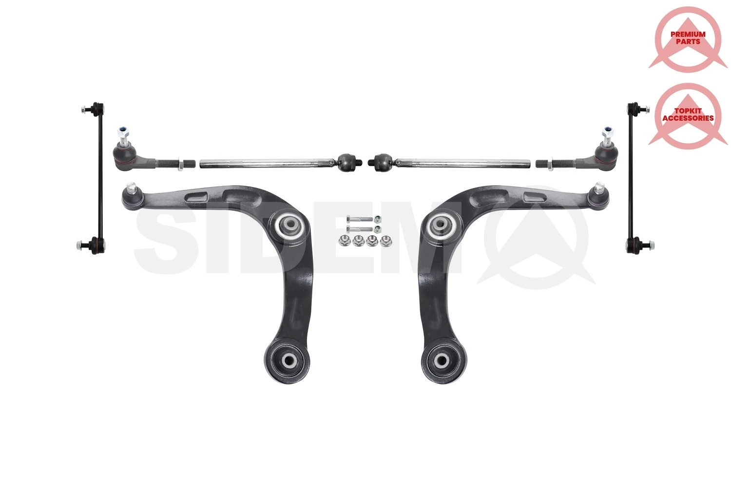 SIDEM javítókészlet, keresztlengőkar - 53075 - TothCarparts