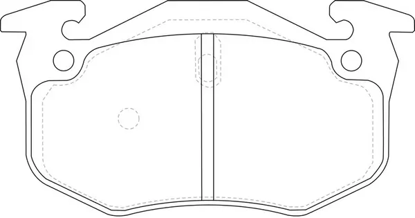 SB fékbetétkészlet, tárcsafék - BP42270 - TothCarparts