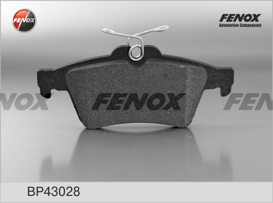 FENOX fékbetétkészlet, tárcsafék - BP43028 - TothCarparts