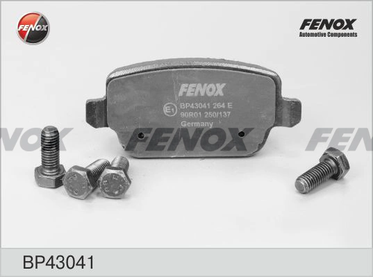 FENOX fékbetétkészlet, tárcsafék - BP43041 - TothCarparts