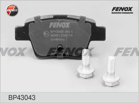 FENOX fékbetétkészlet, tárcsafék - BP43043 - TothCarparts