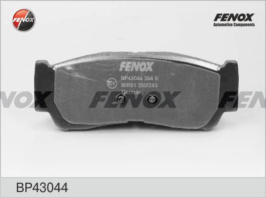 FENOX fékbetétkészlet, tárcsafék - BP43044 - TothCarparts