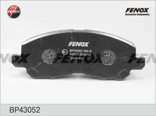 FENOX fékbetétkészlet, tárcsafék - BP43052 - TothCarparts