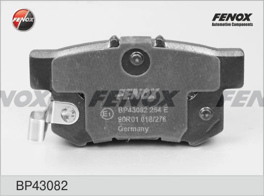 FENOX fékbetétkészlet, tárcsafék - BP43082 - TothCarparts