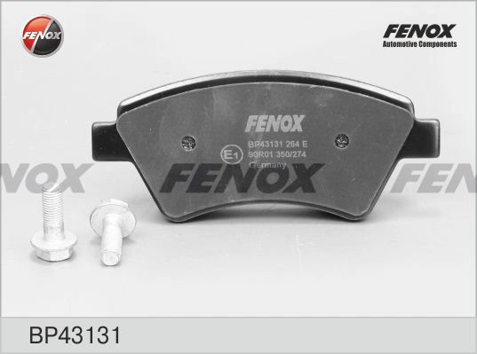 FENOX fékbetétkészlet, tárcsafék - BP43131 - TothCarparts