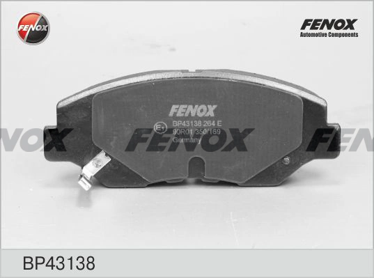 FENOX fékbetétkészlet, tárcsafék - BP43138 - TothCarparts