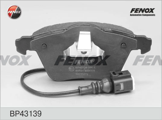 FENOX fékbetétkészlet, tárcsafék - BP43139 - TothCarparts