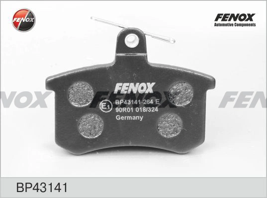 FENOX fékbetétkészlet, tárcsafék - BP43141 - TothCarparts
