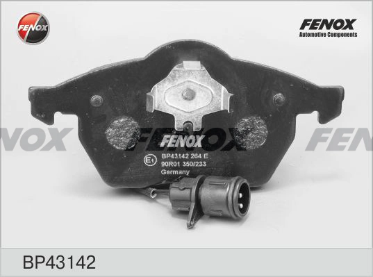 FENOX fékbetétkészlet, tárcsafék - BP43142 - TothCarparts