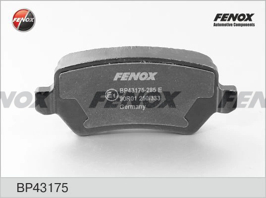 FENOX fékbetétkészlet, tárcsafék - BP43175 - TothCarparts