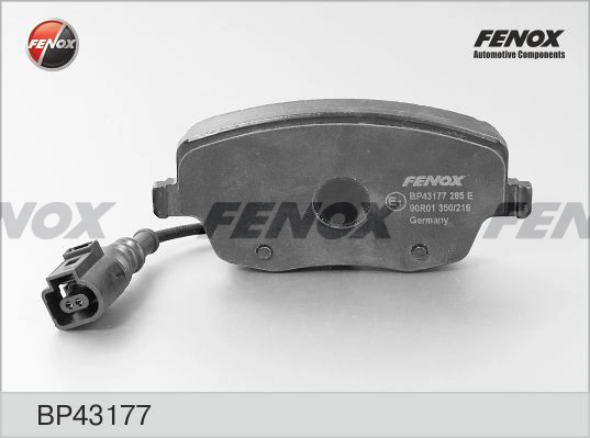 FENOX fékbetétkészlet, tárcsafék - BP43177 - TothCarparts