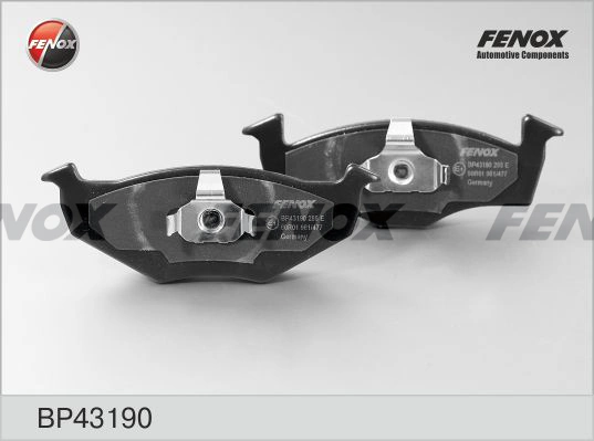 FENOX fékbetétkészlet, tárcsafék - BP43190 - TothCarparts