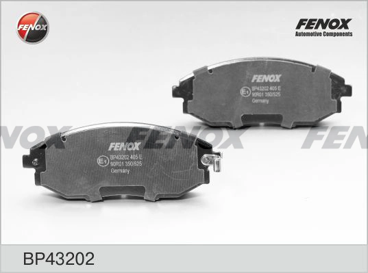 FENOX fékbetétkészlet, tárcsafék - BP43202 - TothCarparts