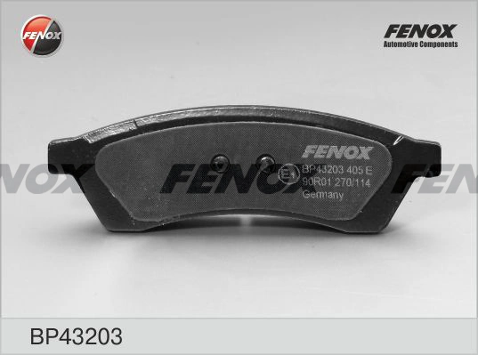 FENOX fékbetétkészlet, tárcsafék - BP43203 - TothCarparts