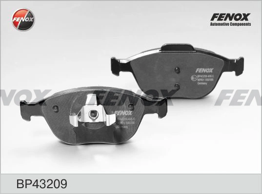 FENOX fékbetétkészlet, tárcsafék - BP43209 - TothCarparts