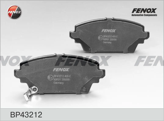 FENOX fékbetétkészlet, tárcsafék - BP43212 - TothCarparts