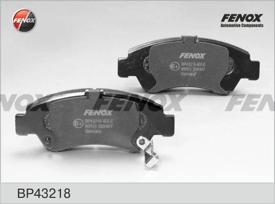 FENOX fékbetétkészlet, tárcsafék - BP43218 - TothCarparts