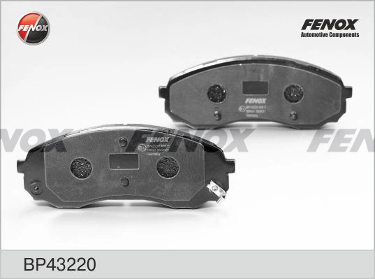 FENOX fékbetétkészlet, tárcsafék - BP43220 - TothCarparts