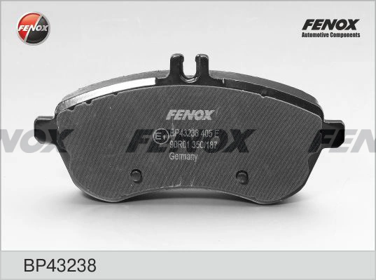 FENOX fékbetétkészlet, tárcsafék - BP43238 - TothCarparts