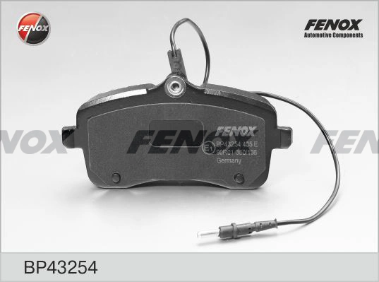FENOX fékbetétkészlet, tárcsafék - BP43254 - TothCarparts