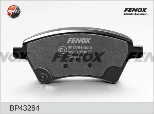FENOX fékbetétkészlet, tárcsafék - BP43264 - TothCarparts
