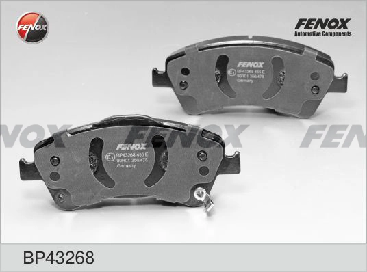 FENOX fékbetétkészlet, tárcsafék - BP43268 - TothCarparts