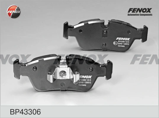 FENOX fékbetétkészlet, tárcsafék - BP43306 - TothCarparts