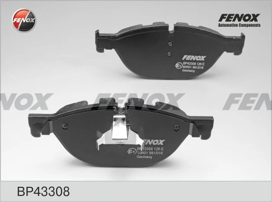 FENOX fékbetétkészlet, tárcsafék - BP43308 - TothCarparts