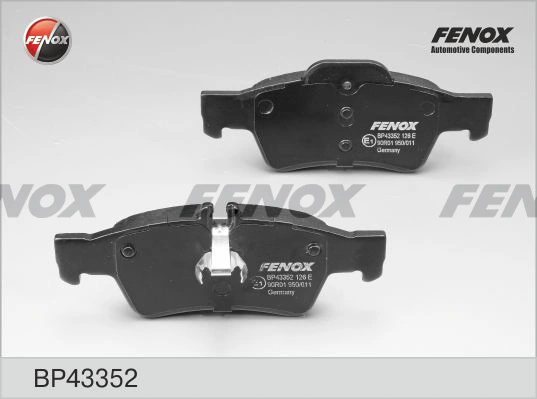 FENOX fékbetétkészlet, tárcsafék - BP43352 - TothCarparts