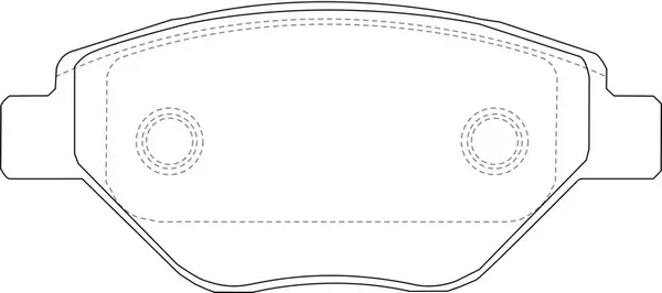 SB fékbetétkészlet, tárcsafék - BP43362 - TothCarparts