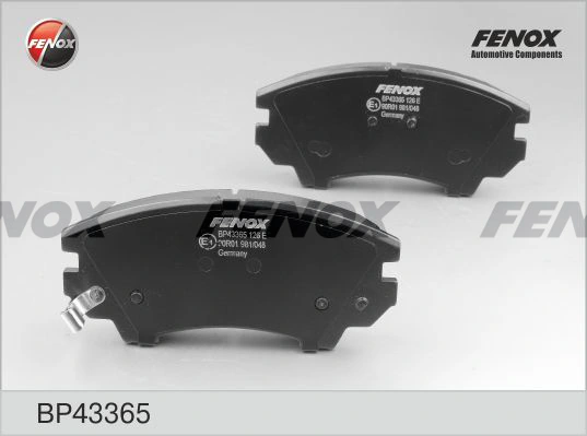 FENOX fékbetétkészlet, tárcsafék - BP43365 - TothCarparts