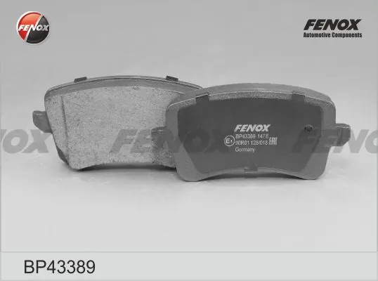 FENOX fékbetétkészlet, tárcsafék - BP43389 - TothCarparts