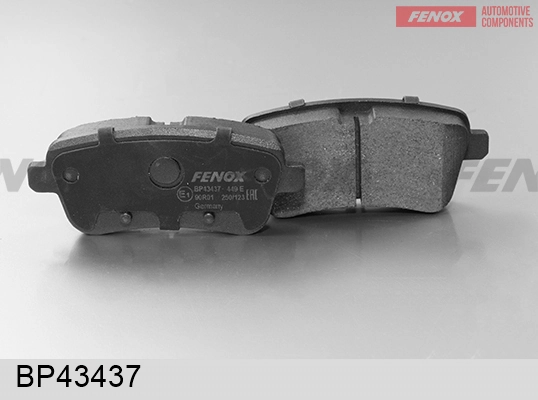 FENOX fékbetétkészlet, tárcsafék - BP43437 - TothCarparts
