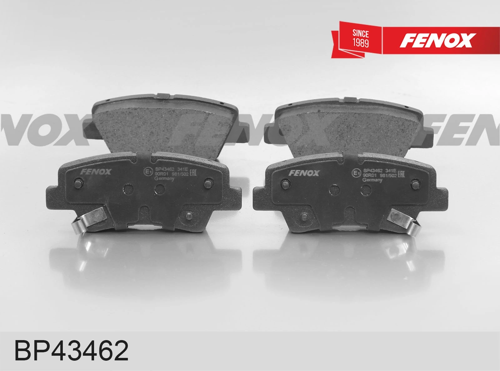 FENOX fékbetétkészlet, tárcsafék - BP43462 - TothCarparts