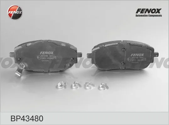 FENOX fékbetétkészlet, tárcsafék - BP43480 - TothCarparts