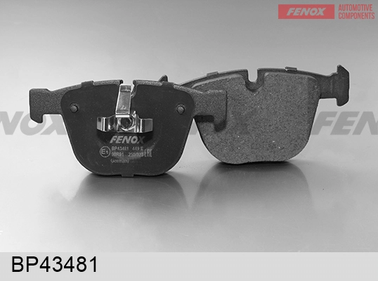 FENOX fékbetétkészlet, tárcsafék - BP43481 - TothCarparts