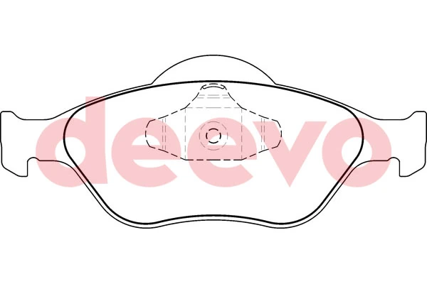 DEEVO fékbetétkészlet, tárcsafék - BP50200 - TothCarparts